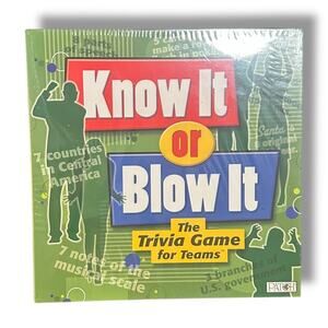 Patch Know It or Blow It Trivia Game